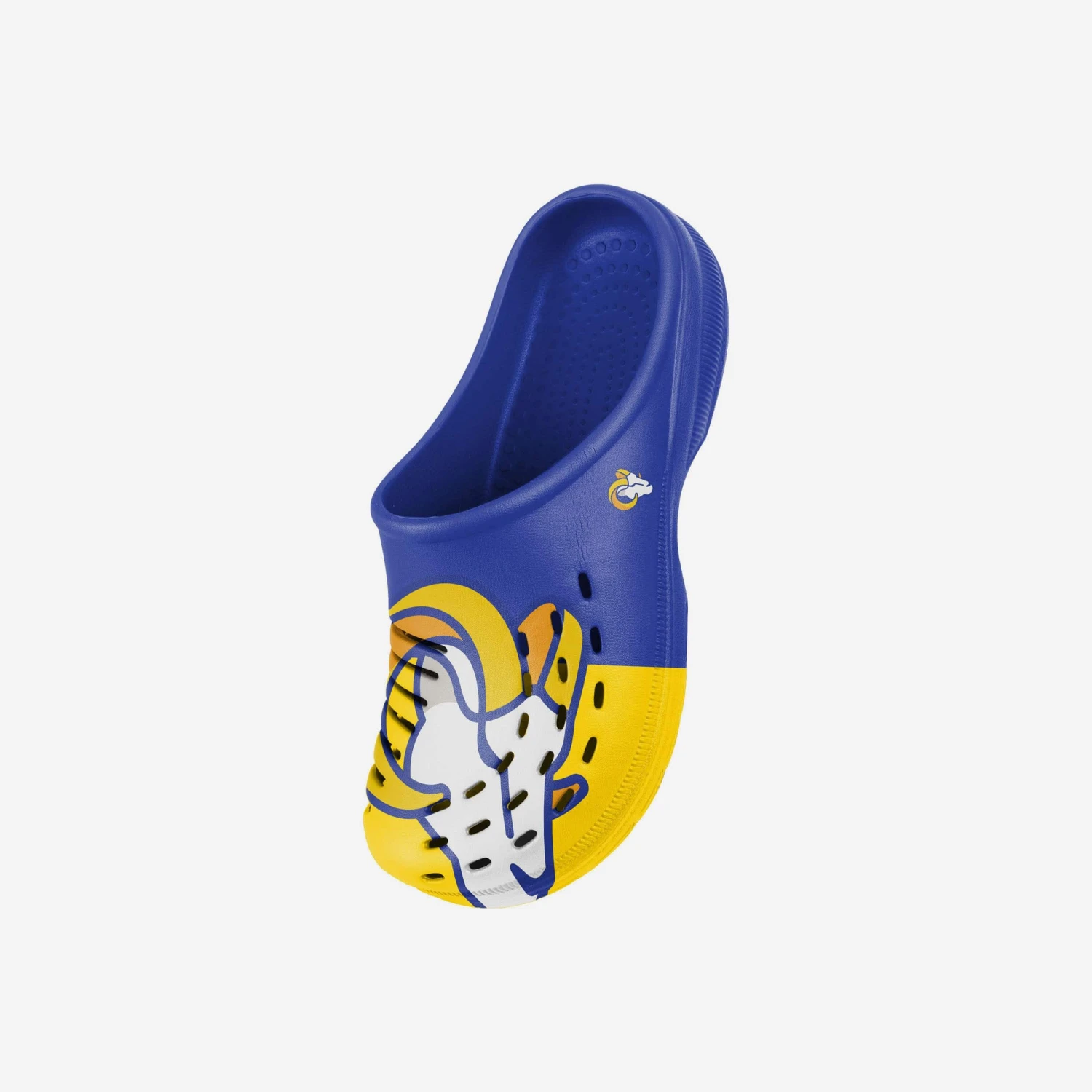 FOCO Los Angeles Rams Youth Colorblock Big Logo Clog 4 FOCO Los Angeles Rams Youth Colorblock Big Logo Clog - Image 2