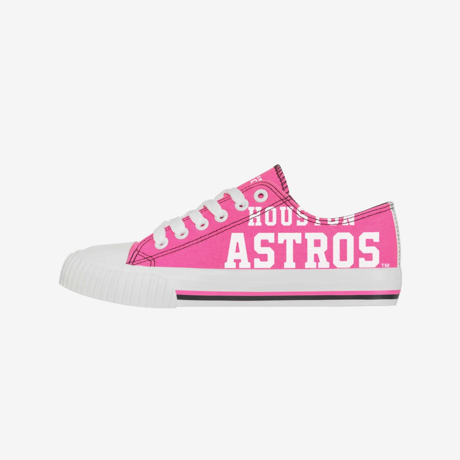 FOCO Houston Astros Womens Highlights Low Top Canvas Shoe 3 FOCO Houston Astros Womens Highlights Low Top Canvas Shoe