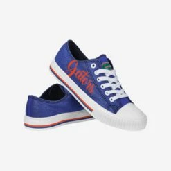 FOCO Florida Gators Womens Color Glitter Low Top Canvas Shoes -FOCO Shop SNWMNCCGLTFL g4