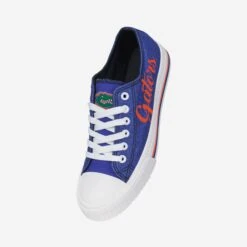 FOCO Florida Gators Womens Color Glitter Low Top Canvas Shoes -FOCO Shop SNWMNCCGLTFL s