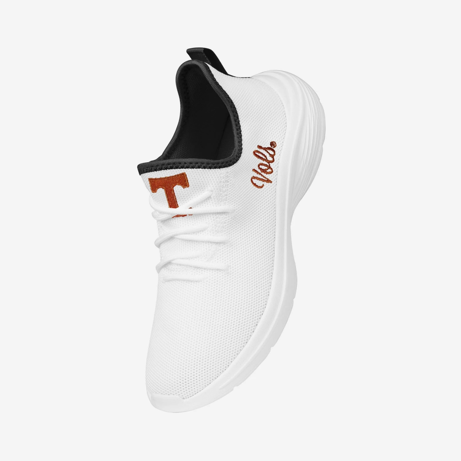FOCO Tennessee Volunteers Womens Midsole White Sneaker 4 FOCO Tennessee Volunteers Womens Midsole White Sneaker - Image 2