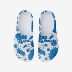 FOCO Detroit Lions Womens Floral White Clog -FOCO Shop SNWMNFFLRWHTMDGDL g4