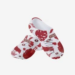 FOCO San Francisco 49ers Womens Floral White Clog -FOCO Shop SNWMNFFLRWHTMDGSF g3