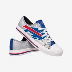 FOCO Buffalo Bills Womens Glitter Low Top Canvas Shoe 7 FOCO Buffalo Bills Womens Glitter Low Top Canvas Shoe -FOCO Shop SNWMNFLTGLTBB s