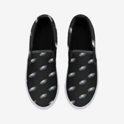 FOCO Philadelphia Eagles Womens Repeat Logo Slip On Canvas Shoe -FOCO Shop SNWMNFRPLSOPE g4