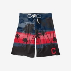 FOCO Cleveland Guardians Original Sunset Boardshorts 8 FOCO Cleveland Guardians Original Sunset Boardshorts -FOCO Shop SRTMBBDSUNCI g3