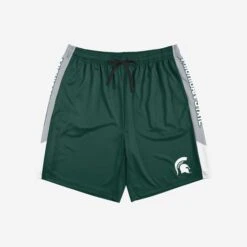 FOCO Michigan State Spartans Side Stripe Training Shorts -FOCO Shop SRTNCSDSTPMIS g3