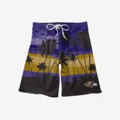 FOCO Baltimore Ravens Sunset Boardshorts -FOCO Shop SRTNFBDSUNBRV g3