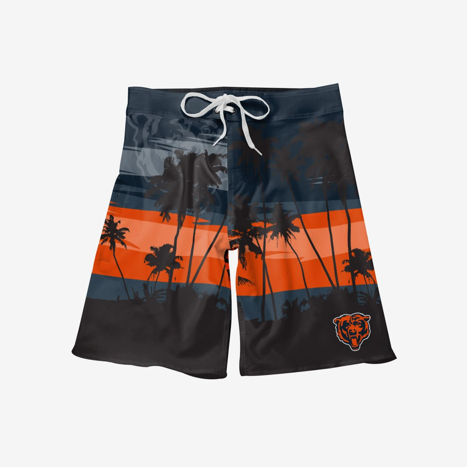 FOCO Chicago Bears Sunset Boardshorts 5 FOCO Chicago Bears Sunset Boardshorts - Image 3