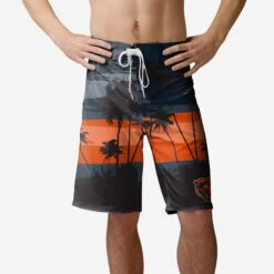 FOCO Chicago Bears Sunset Boardshorts