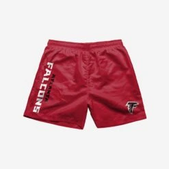 FOCO Atlanta Falcons Solid Wordmark 5.5" Swimming Trunks -FOCO Shop SRTNFBWSSMTKAF g3