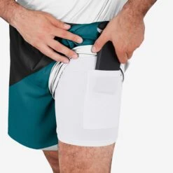 FOCO Jacksonville Jaguars Colorblock Double Down Liner Training Shorts -FOCO Shop SRTNFCBTRLNJJ g5