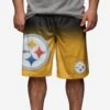 FOCO Pittsburgh Steelers Gradient Big Logo Training Shorts 2 FOCO Pittsburgh Steelers Gradient Big Logo Training Shorts -FOCO Shop SRTNFGRDBLGPS p