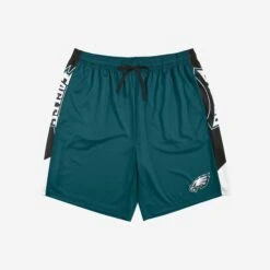 FOCO Philadelphia Eagles Side Stripe Training Shorts -FOCO Shop SRTNFSDSTPPE g3