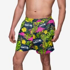 FOCO Seattle Seahawks Highlights Swimming Trunks