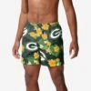 FOCO Green Bay Packers Floral Swimming Trunks -FOCO Shop SRTNFSMTKFLRLGP p