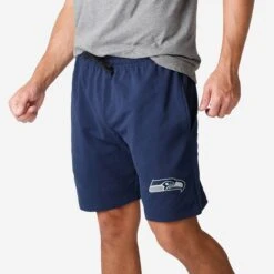 FOCO Seattle Seahawks Team Color Woven Shorts