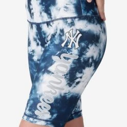 FOCO New York Yankees Womens Team Color Tie-Dye Bike Shorts -FOCO Shop SRTWMMBTCBKNY g3
