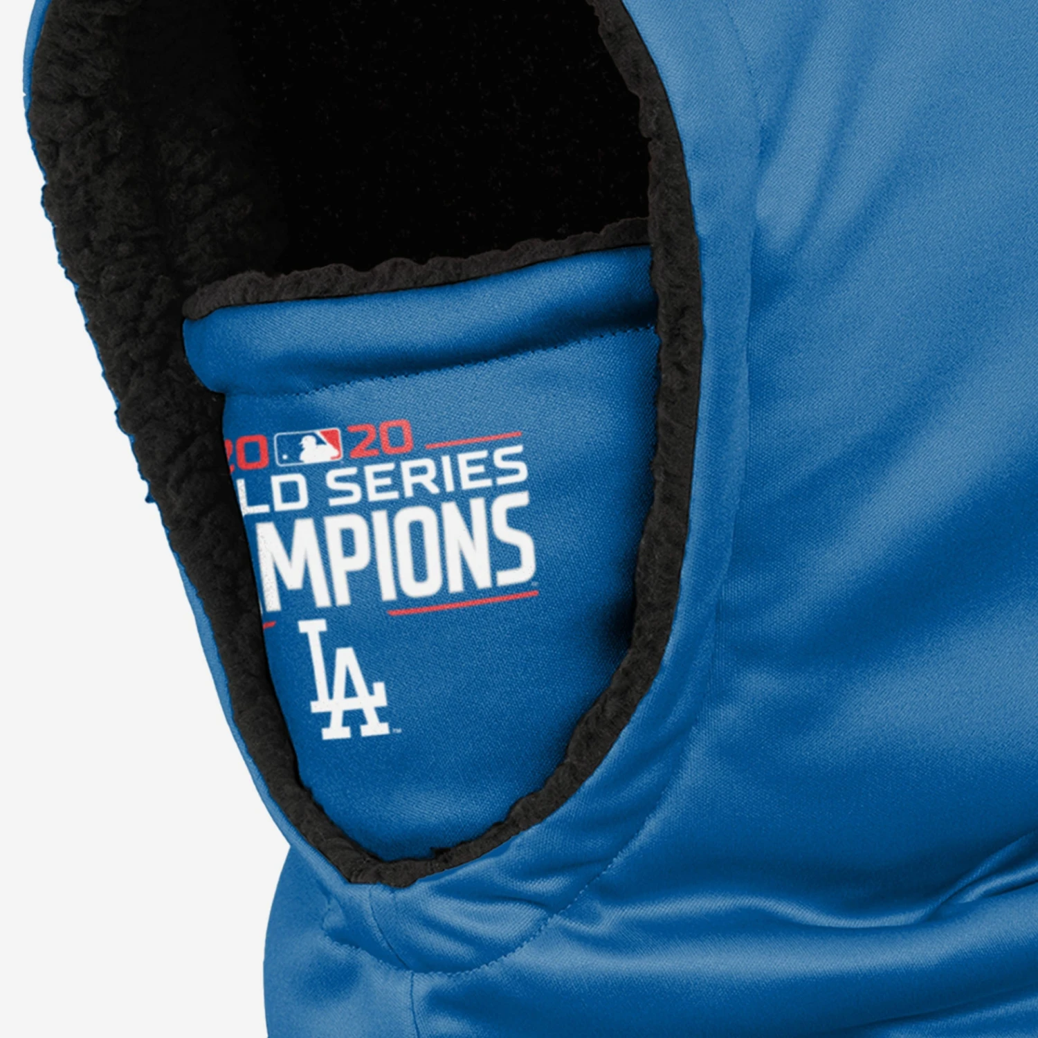 FOCO Los Angeles Dodgers 2020 World Series Champions Team Color Hooded Gaiter 5 FOCO Los Angeles Dodgers 2020 World Series Champions Team Color Hooded Gaiter - Image 3