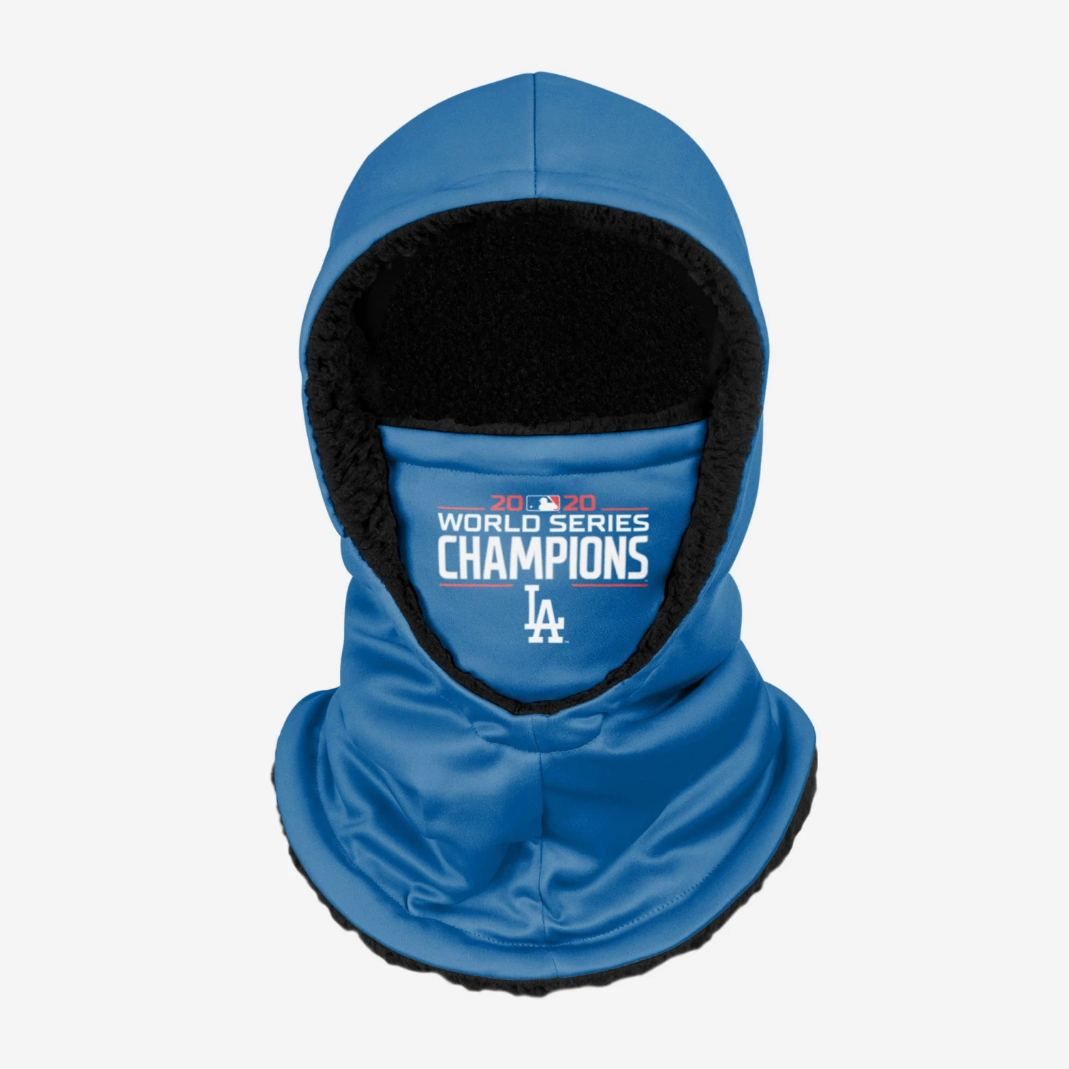 FOCO Los Angeles Dodgers 2020 World Series Champions Team Color Hooded Gaiter 3 FOCO Los Angeles Dodgers 2020 World Series Champions Team Color Hooded Gaiter