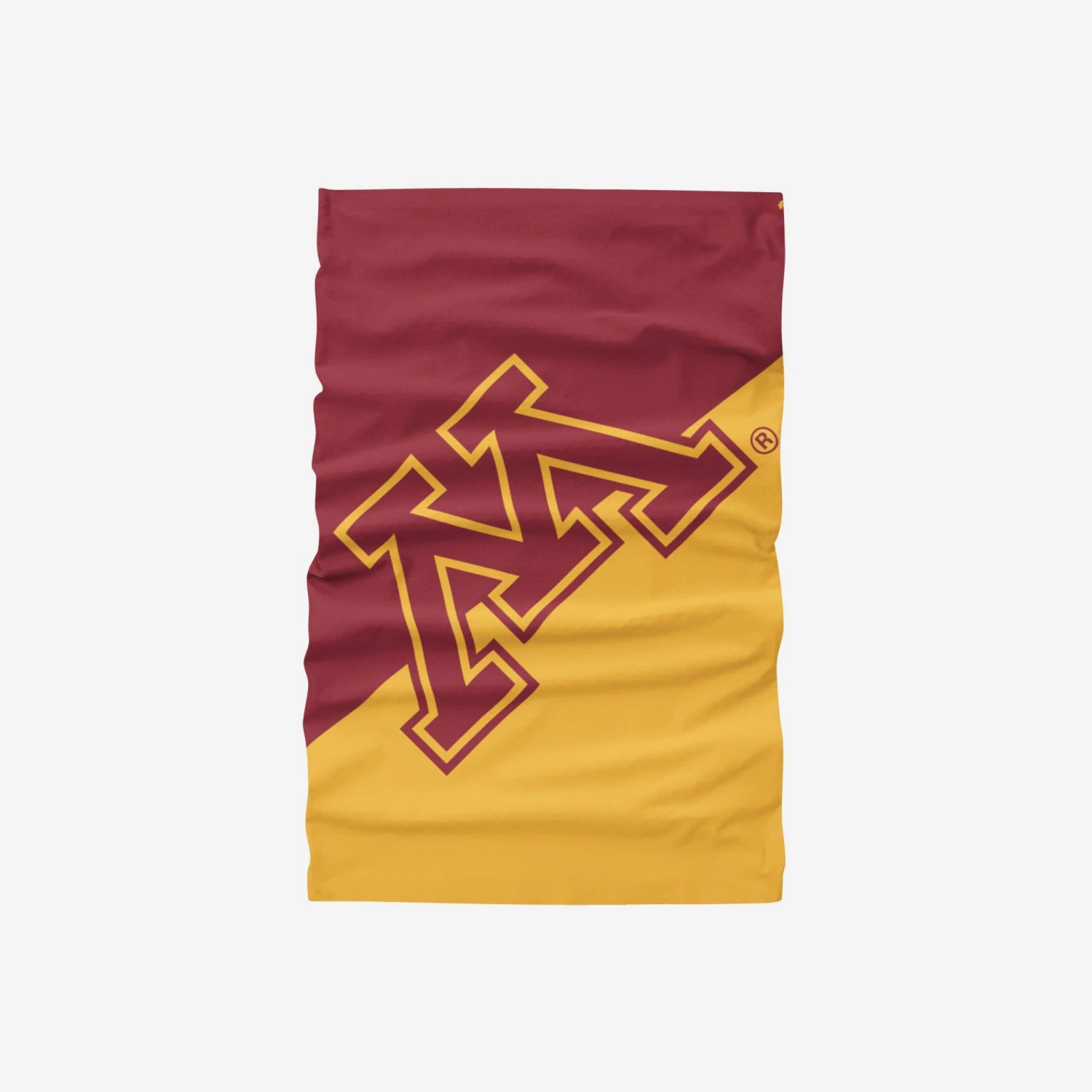 FOCO Minnesota Golden Gophers Big Logo Gaiter Scarf 4 FOCO Minnesota Golden Gophers Big Logo Gaiter Scarf - Image 2