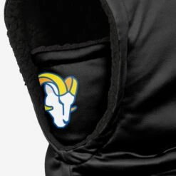 FOCO Los Angeles Rams Black Hooded Gaiter 7 FOCO Los Angeles Rams Black Hooded Gaiter -FOCO Shop SVNFBKHDFCSR g3
