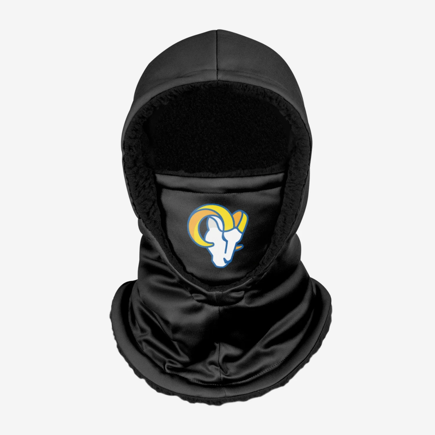 FOCO Los Angeles Rams Black Hooded Gaiter 3 FOCO Los Angeles Rams Black Hooded Gaiter