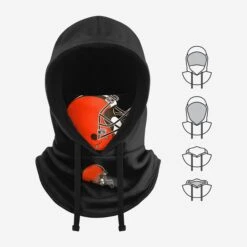 FOCO Cleveland Browns Black Drawstring Hooded Gaiter 11 FOCO Cleveland Browns Black Drawstring Hooded Gaiter -FOCO Shop SVNFBLKDSHDCL g5