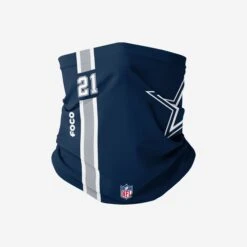 FOCO Ezekiel Elliott Dallas Cowboys On-Field Sideline Logo Gaiter Scarf