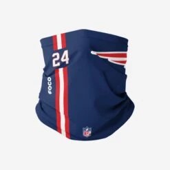 FOCO Stephon Gilmore New England Patriots On-Field Sideline Logo Gaiter Scarf
