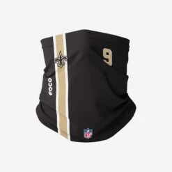 FOCO Drew Brees New Orleans Saints On-Field Sideline Gaiter Scarf