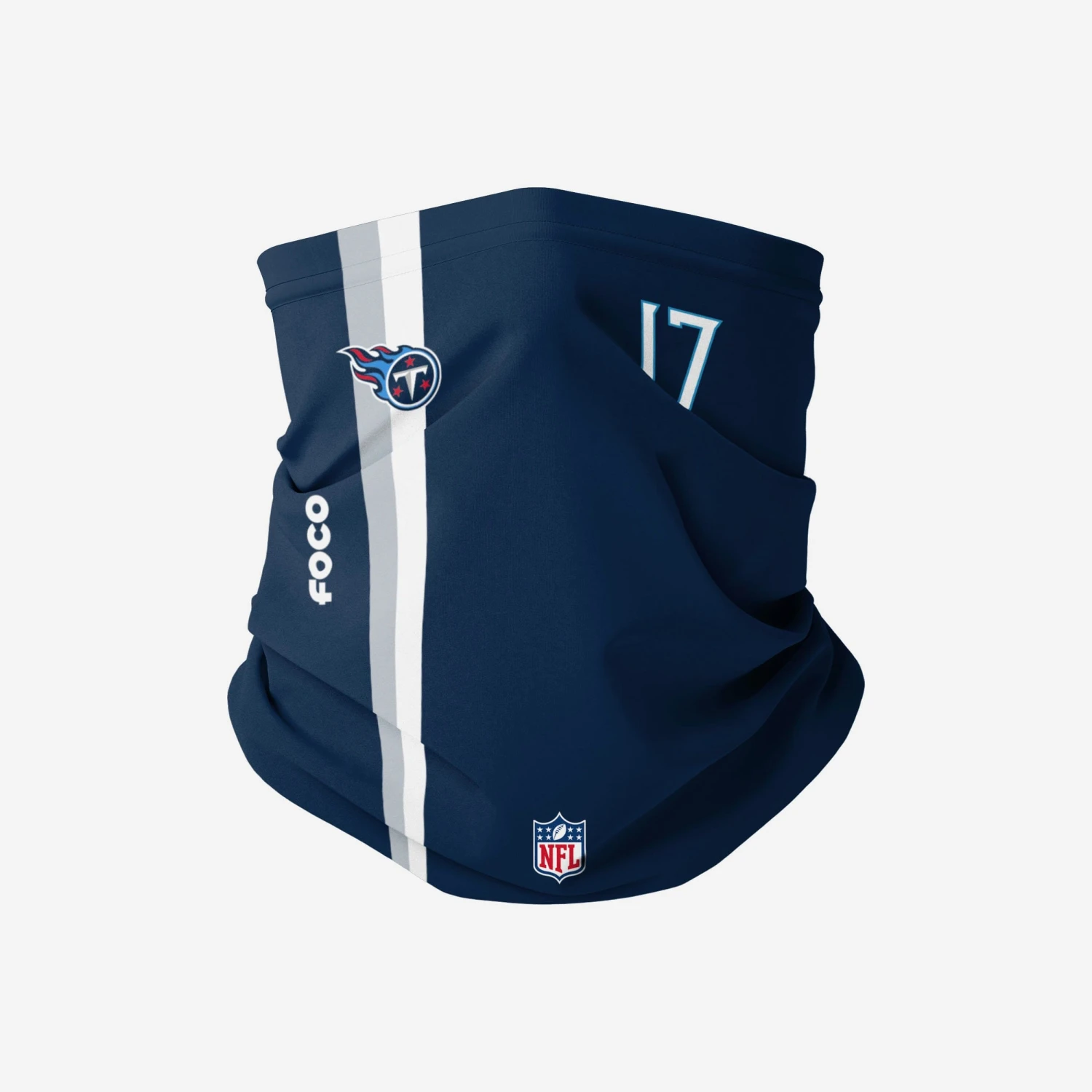 FOCO Ryan Tannehill Tennessee Titans On-Field Sideline Gaiter Scarf 3 FOCO Ryan Tannehill Tennessee Titans On-Field Sideline Gaiter Scarf