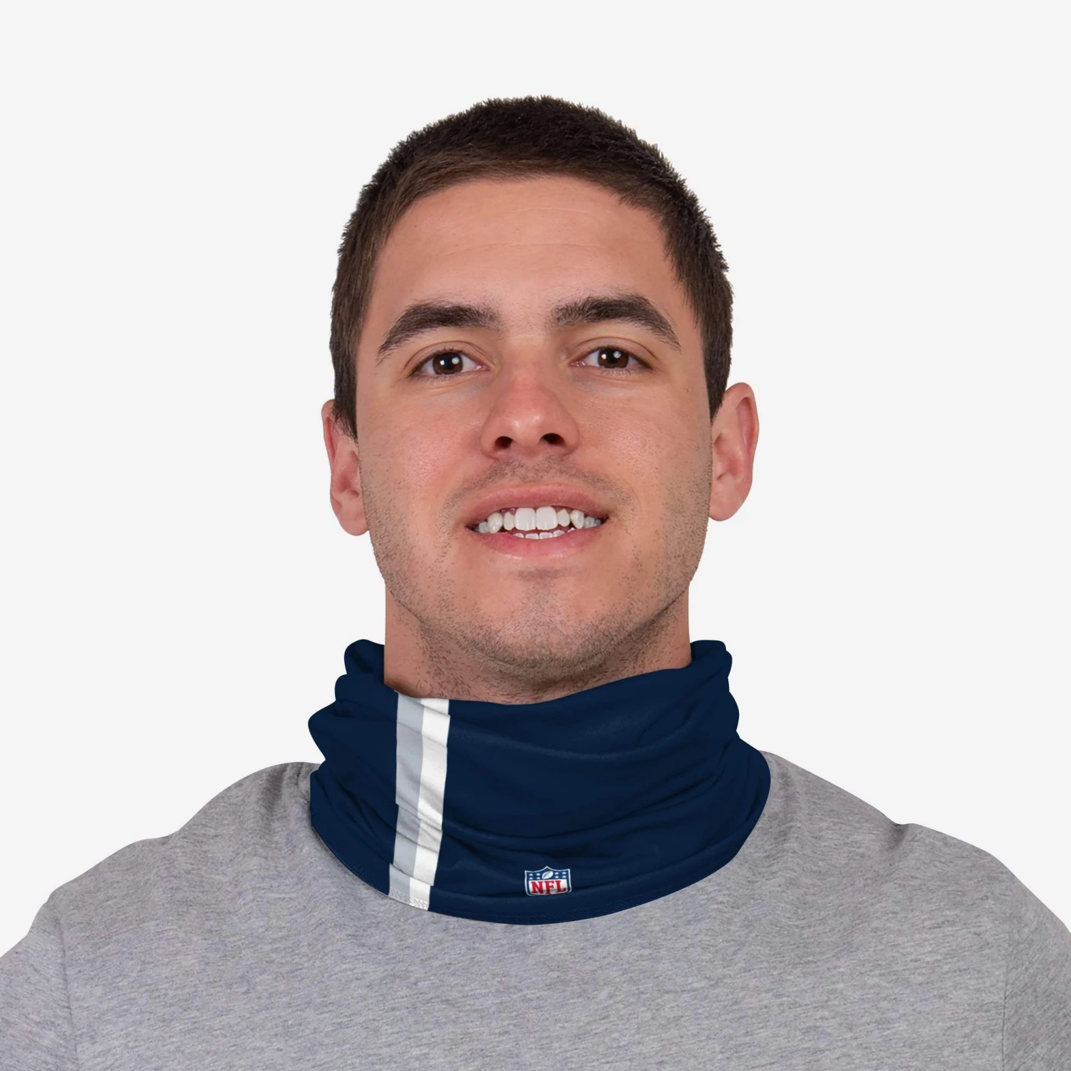 FOCO Ryan Tannehill Tennessee Titans On-Field Sideline Gaiter Scarf 4 FOCO Ryan Tannehill Tennessee Titans On-Field Sideline Gaiter Scarf - Image 2