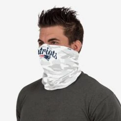 FOCO New England Patriots Script Camo Gaiter Scarf -FOCO Shop SVNFSCMFLFCNP g4
