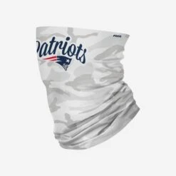 FOCO New England Patriots Script Camo Gaiter Scarf