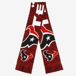 FOCO Houston Texans Wordmark Colorblend Scarf