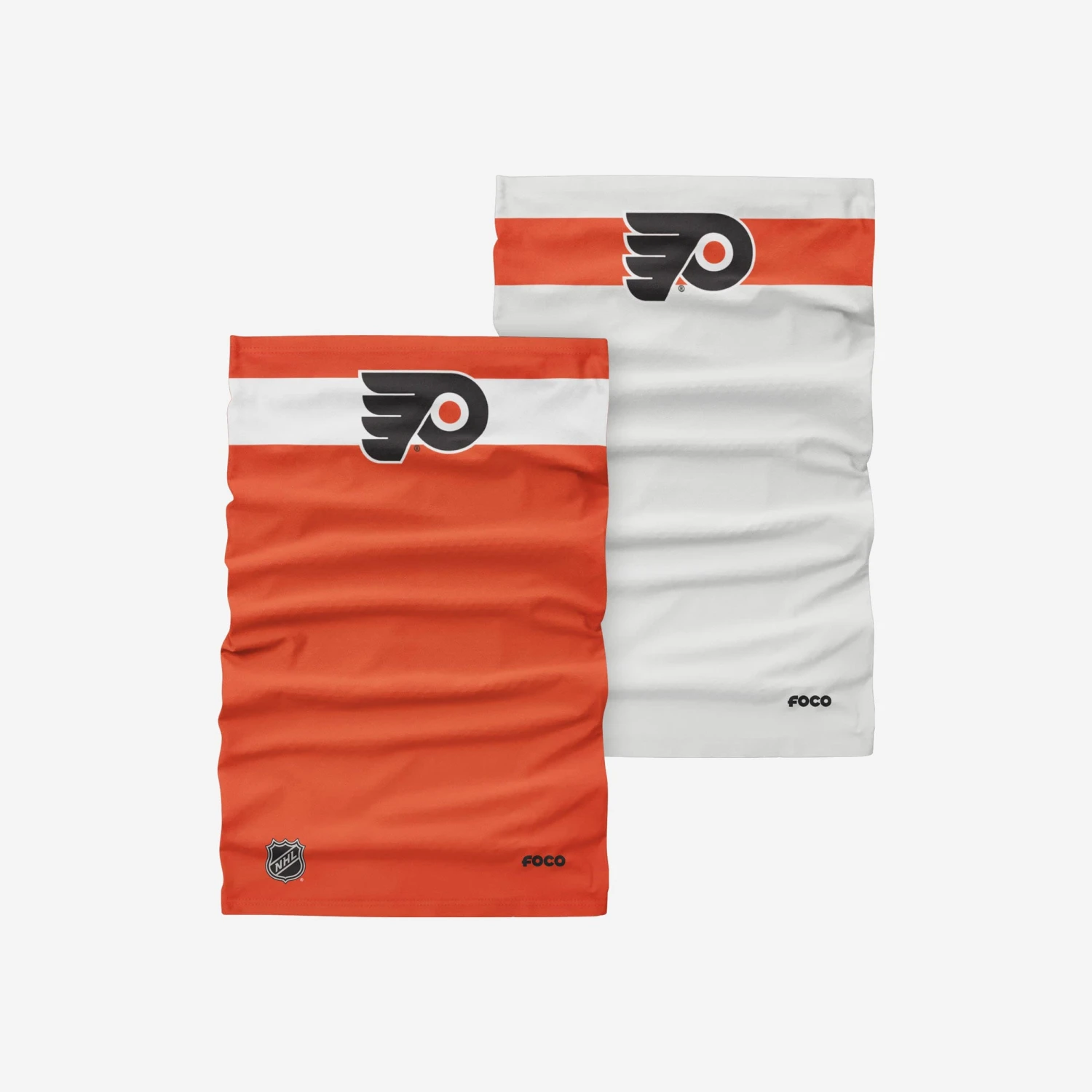 FOCO Philadelphia Flyers Stitched 2 Pack Gaiter Scarf 4 FOCO Philadelphia Flyers Stitched 2 Pack Gaiter Scarf - Image 2