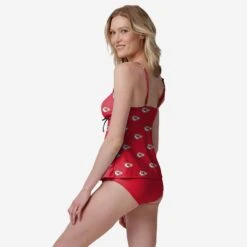 FOCO Kansas City Chiefs Womens Mini Logo Bikini Bottom -FOCO Shop SWMSTNFBKNBSDKC g4