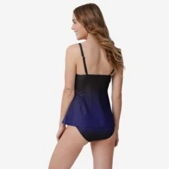 FOCO Baltimore Ravens Womens Gametime Gradient Tankini -FOCO Shop SWMSTNFTNKGTGBRV g4