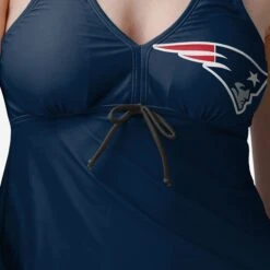 FOCO New England Patriots Womens Summertime Solid Tankini 9 FOCO New England Patriots Womens Summertime Solid Tankini -FOCO Shop SWMSTNFTNKSSLNP g3
