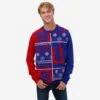FOCO New York Giants Busy Block Snowfall Sweater -FOCO Shop SWTNFBBSFNG p