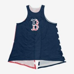 FOCO Boston Red Sox Womens Americana Tie-Breaker Sleeveless Top 7 FOCO Boston Red Sox Womens Americana Tie-Breaker Sleeveless Top -FOCO Shop TNKWMMBAMRTBBR g3