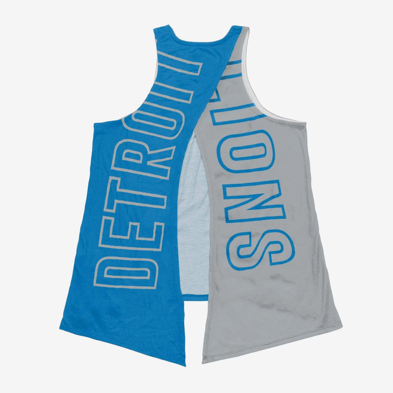 FOCO Detroit Lions Womens Tie-Breaker Sleeveless Top 5 FOCO Detroit Lions Womens Tie-Breaker Sleeveless Top - Image 3