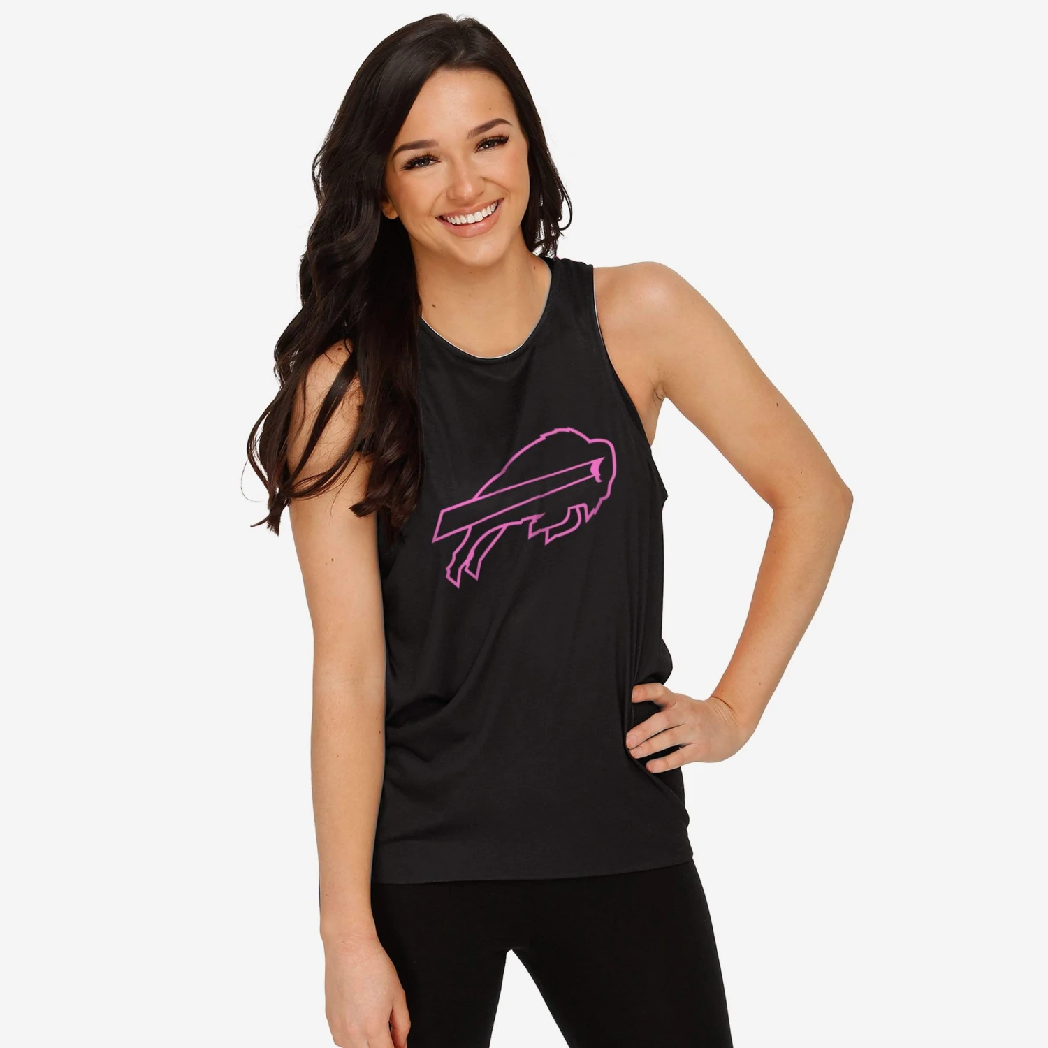 FOCO Buffalo Bills Womens Highlights Tie-Breaker Sleeveless Top 4 FOCO Buffalo Bills Womens Highlights Tie-Breaker Sleeveless Top - Image 2