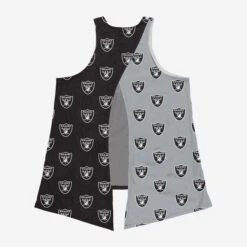 FOCO Las Vegas Raiders Womens Wordmark Mini Print Tie-Breaker Sleeveless Top 7 FOCO Las Vegas Raiders Womens Wordmark Mini Print Tie-Breaker Sleeveless Top -FOCO Shop TNKWMNFWMPTBOR g3