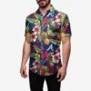 FOCO Atlanta Braves Floral Button Up Shirt 2 FOCO Atlanta Braves Floral Button Up Shirt -FOCO Shop TSMBFLRLBTUAB s