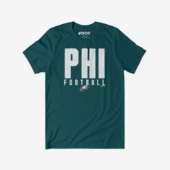 FOCO Philadelphia Eagles City Initial Wordmark T-Shirt