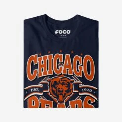 FOCO Chicago Bears Established Banner T-Shirt -FOCO Shop TSMNFESTBN17CB g4