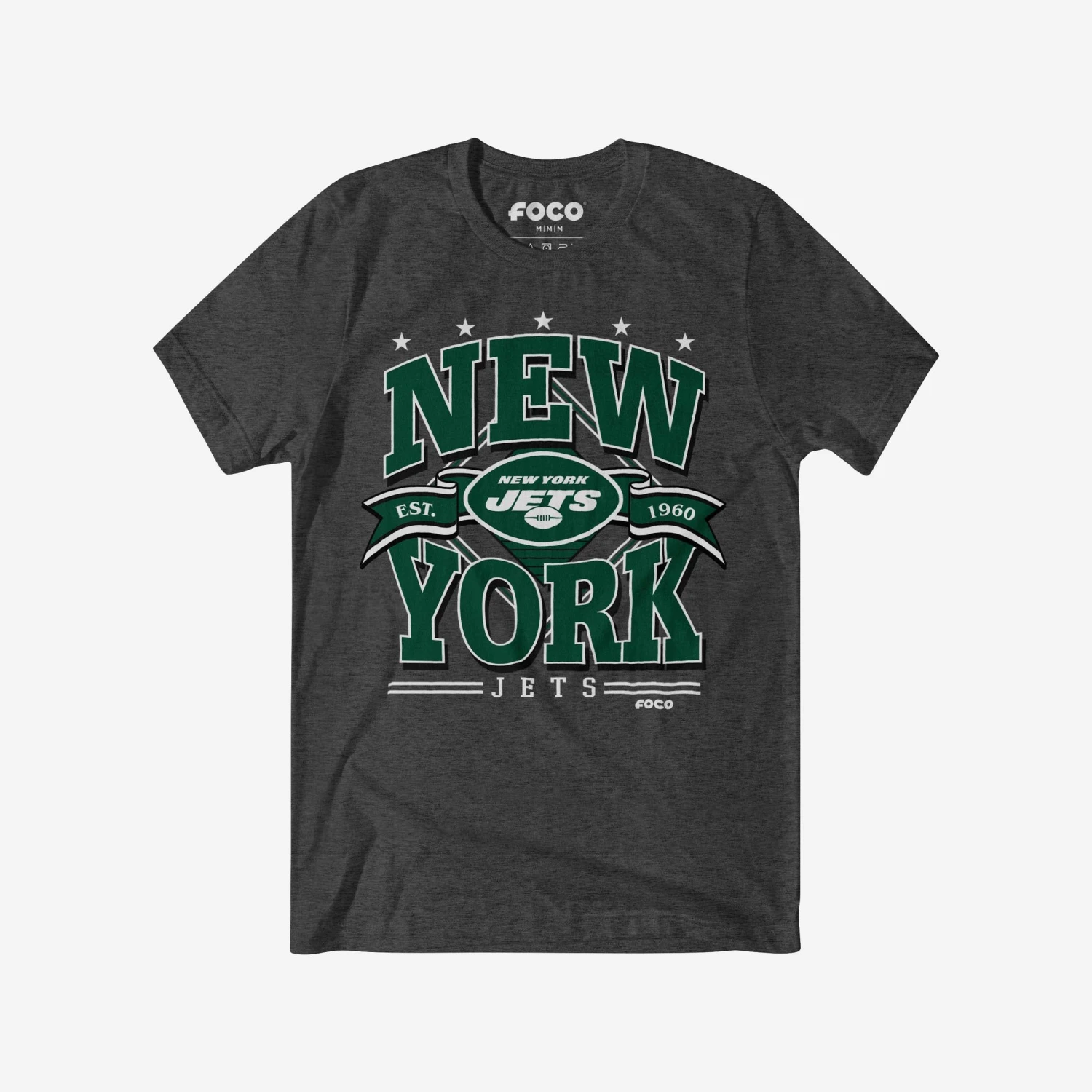 FOCO New York Jets Established Banner T-Shirt 7 FOCO New York Jets Established Banner T-Shirt - Image 5