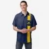 FOCO Michigan Wolverines Bowling Stripe Button Up Shirt 2 FOCO Michigan Wolverines Bowling Stripe Button Up Shirt -FOCO Shop TSNCBWLBTUMI p
